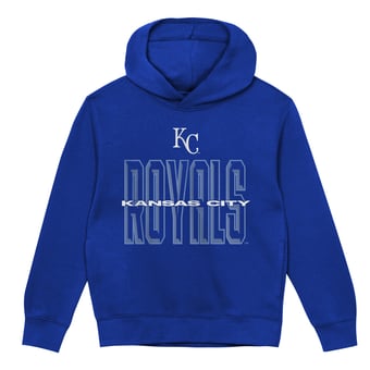 Preschool Outerstuff Royal Kansas City Royals Field General Fleece Hoodie