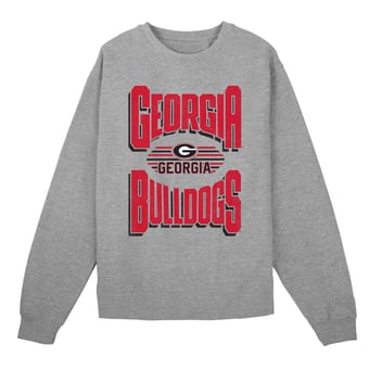 Preschool Outerstuff Gray Georgia Bulldogs Jet Stream Sweatshirt