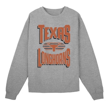 Preschool Outerstuff Gray Texas Longhorns Jet Stream Sweatshirt