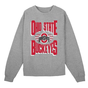 Preschool Outerstuff Gray Ohio State Buckeyes Jet Stream Sweatshirt