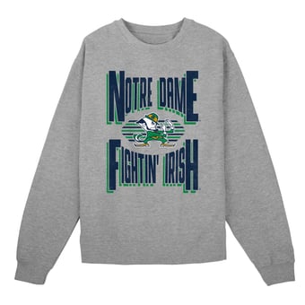 Preschool Outerstuff Gray Notre Dame Fighting Irish Jet Stream Sweatshirt