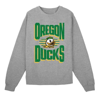 Preschool Outerstuff Gray Oregon Ducks Jet Stream Sweatshirt