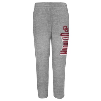 Preschool Outerstuff Gray Oklahoma Sooners Jet Stream Jogger Pants