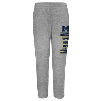 Preschool Outerstuff Gray Michigan Wolverines Jet Stream Jogger Pants