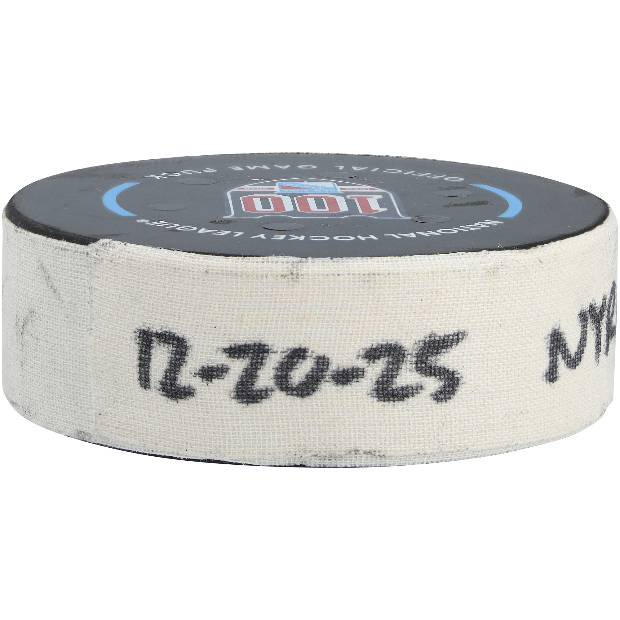 Artemi Panarin New York Rangers Game-Used Goal Puck vs. Philadelphia Flyers on December 20, 2025 – Second of Two Goals Scored