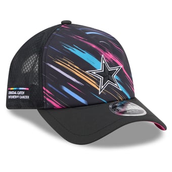 Men's New Era Black Dallas Cowboys 2026 NFL Crucial Catch 9FORTY Apex Adjustable Hat