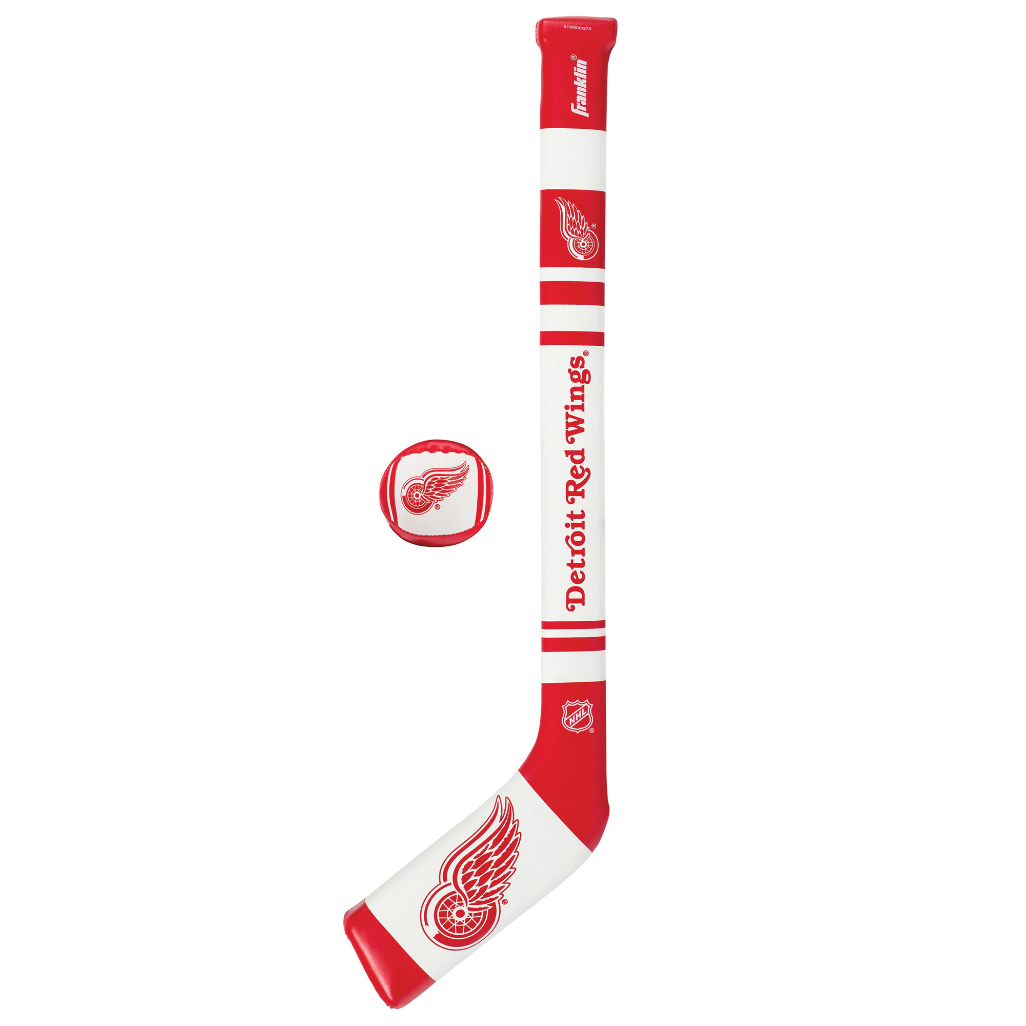 Franklin Sports Detroit Red Wings Soft Sport Hockey Set