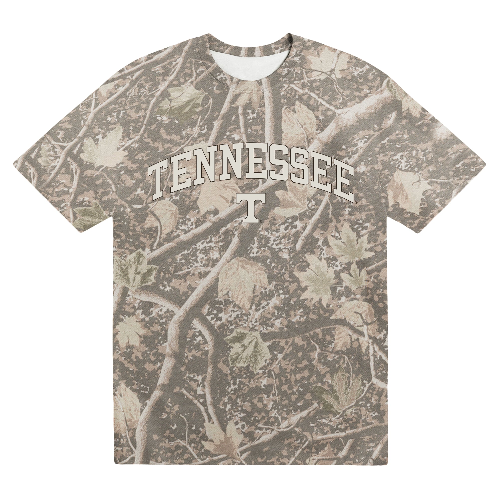 Men's Uscape Apparel  Camo Tennessee Volunteers Back Bay Heavyweight T-Shirt