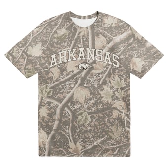 Men's Uscape Apparel  Camo Arkansas Razorbacks Back Bay Heavyweight T-Shirt