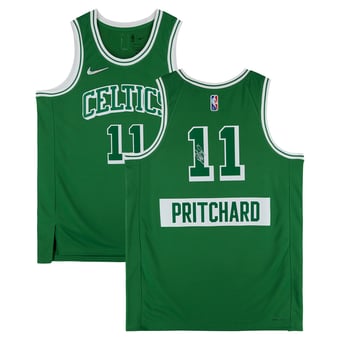 Payton Pritchard Boston Celtics Autographed Kelly Green Nike 2021 City Edition Swingman Jersey