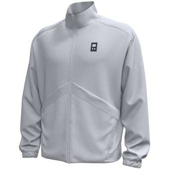 Men's Under Armour Gray Notre Dame Fighting Irish 2026 Sideline Unstoppable Woven Full-Zip Jacket