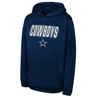 Youth Outerstuff Navy Dallas Cowboys Sack Party Performance Hoodie
