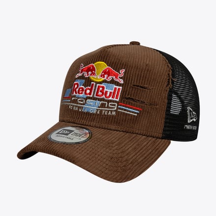 Oracle Red Bull Racing New Era Distressed Cord Trucker - Unisex