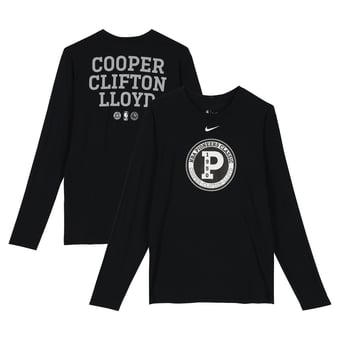 Boston Celtics Team-Issued Black "Pioneers Classic" Long Sleeve T-Shirt from the 2025-26 NBA Season