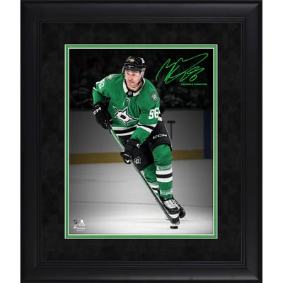 Mikko Rantanen Dallas Stars Facsimile Signature Framed 11" x 14" Spotlight Photograph