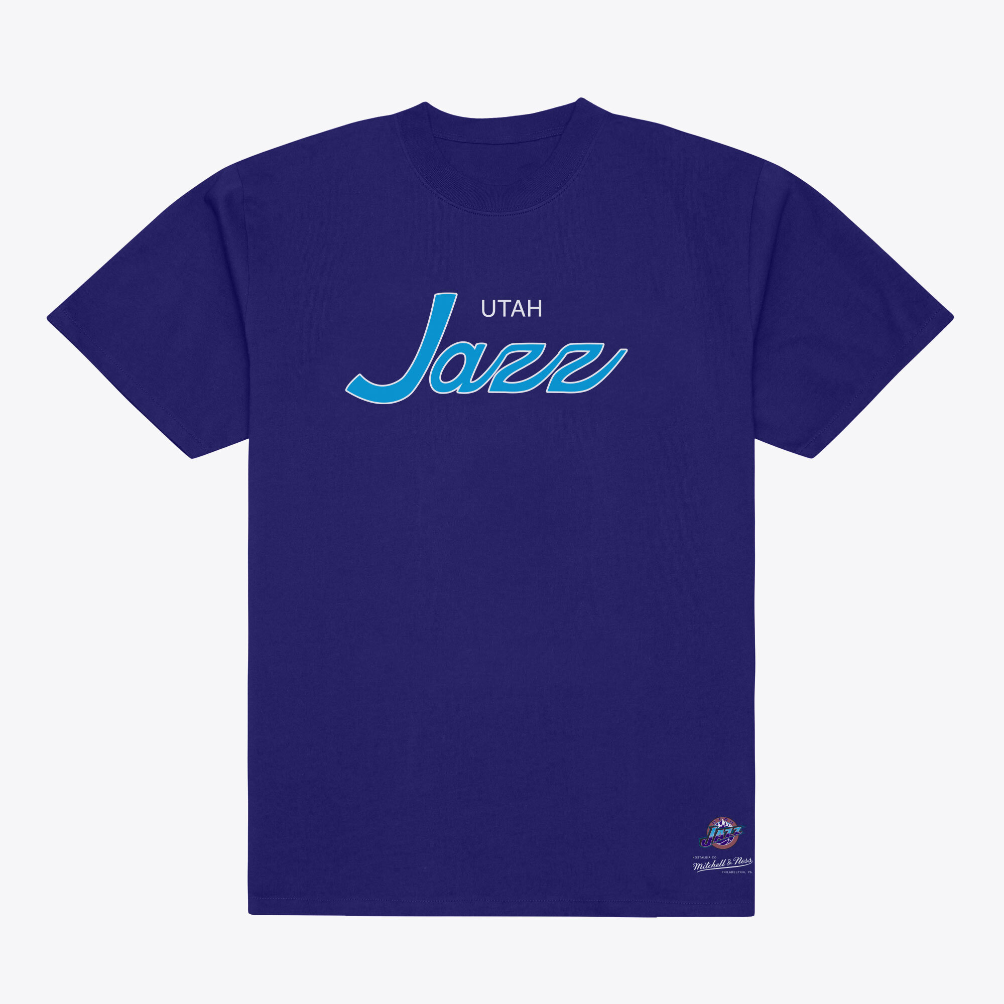 Men’s Mitchell & Ness Purple Utah Jazz Vintage Wordmark T-Shirt Men’s Mitchell & Ness Purple Utah Jazz Vintage Wordmark T-Shirt