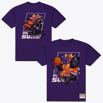 Men's Mitchell & Ness Purple Phoenix Suns Breakthrough T-Shirt