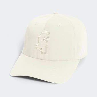 Men's adidas Beige Mississippi State Bulldogs Slouch Adjustable Hat