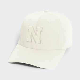 Men's adidas Beige Nebraska Huskers Slouch Adjustable Hat