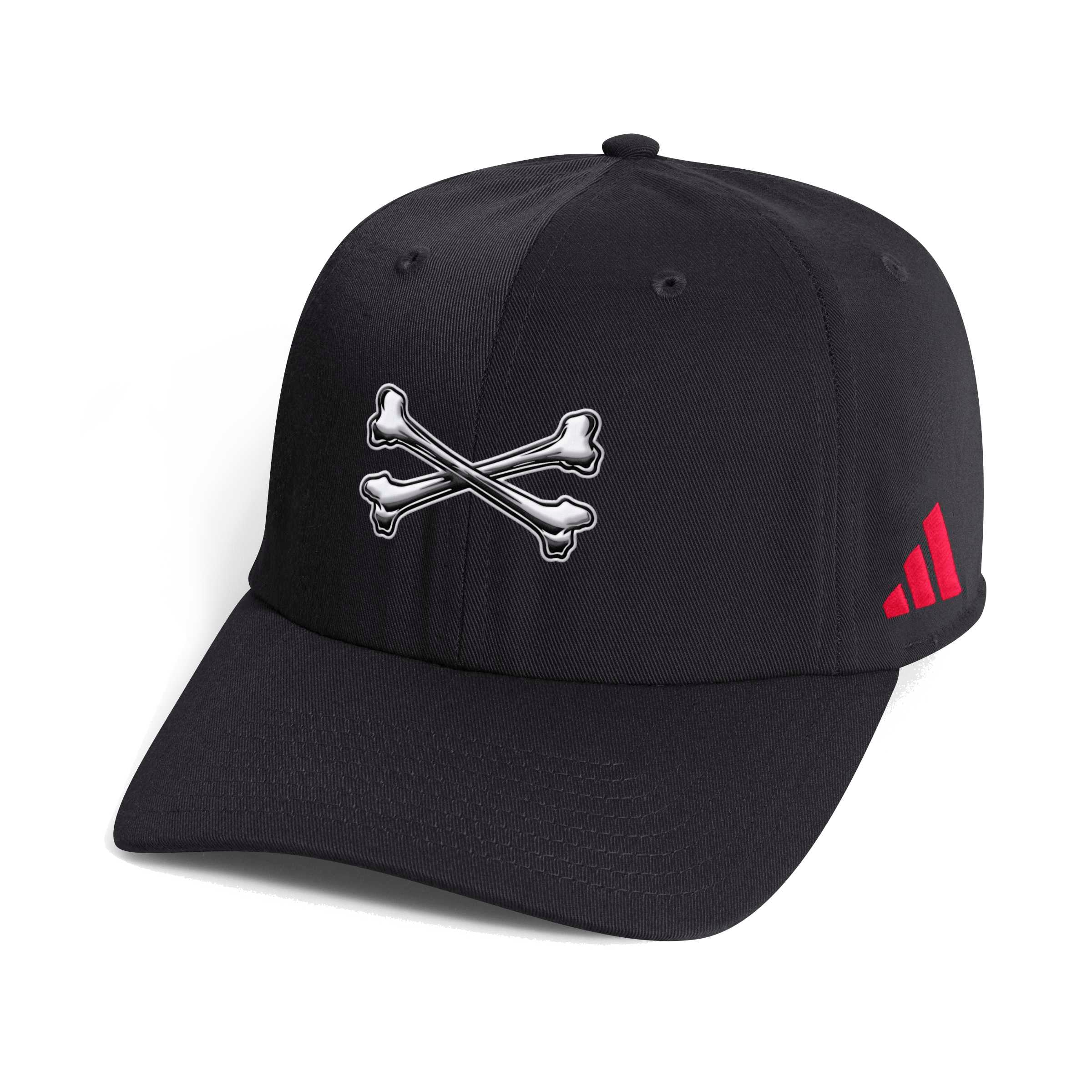 Men's adidas  Black Nebraska Huskers Our Red Burns Brighter Slouch Adjustable Hat