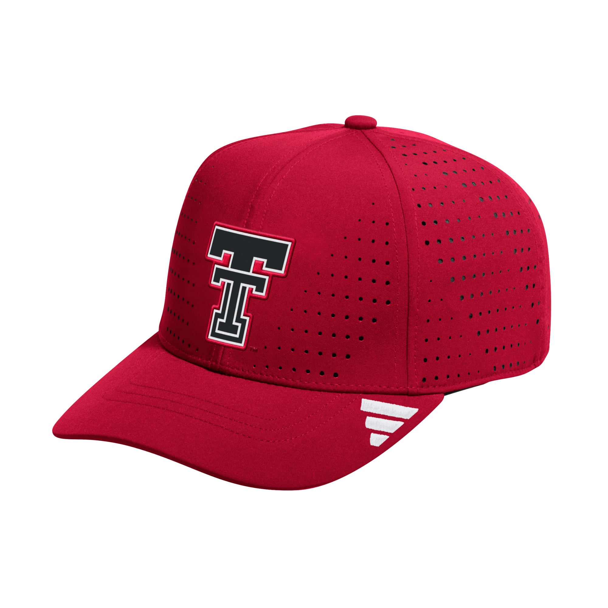 Men's adidas Red Texas Tech Red Raiders Inline Adjustable Hat