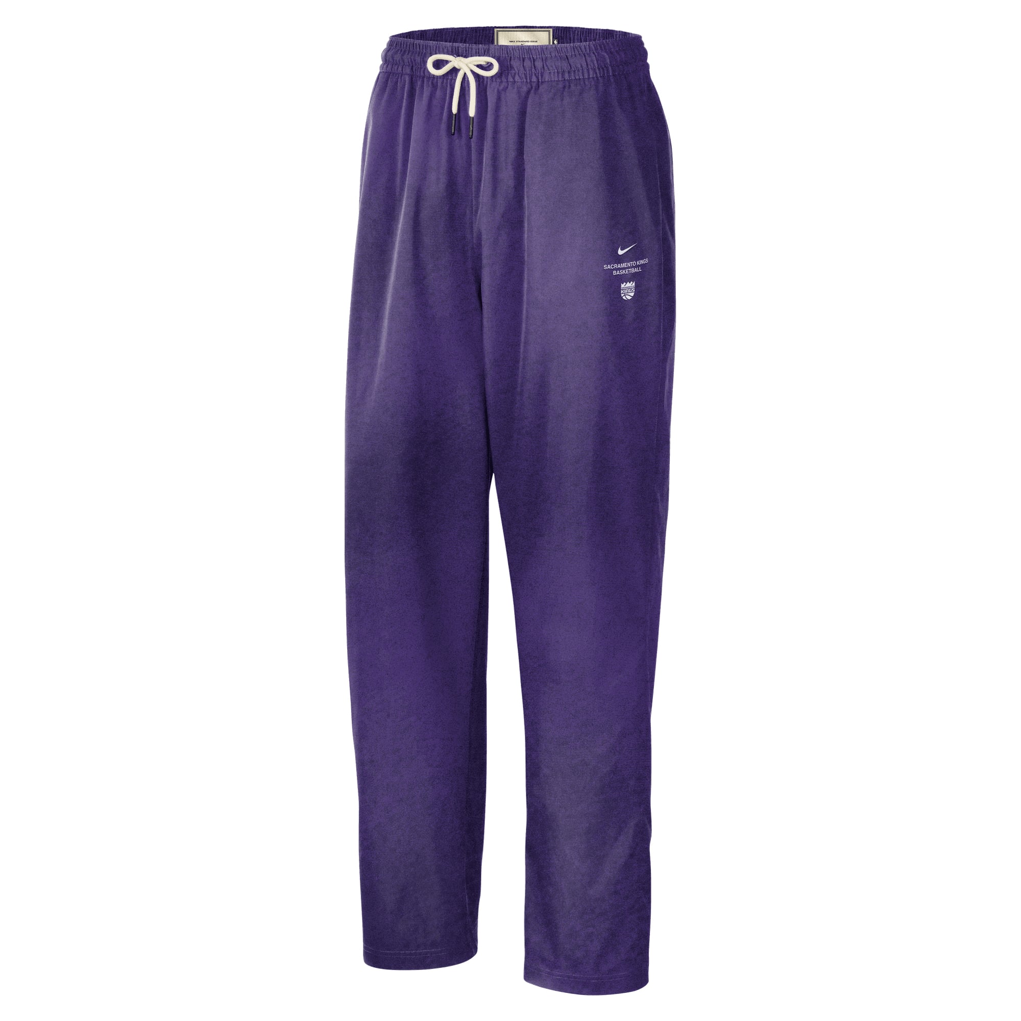 Nike Men's Purple, White Sacramento Kings 2026 Game Theather Loud On Court Anthem Pants - Purple, White