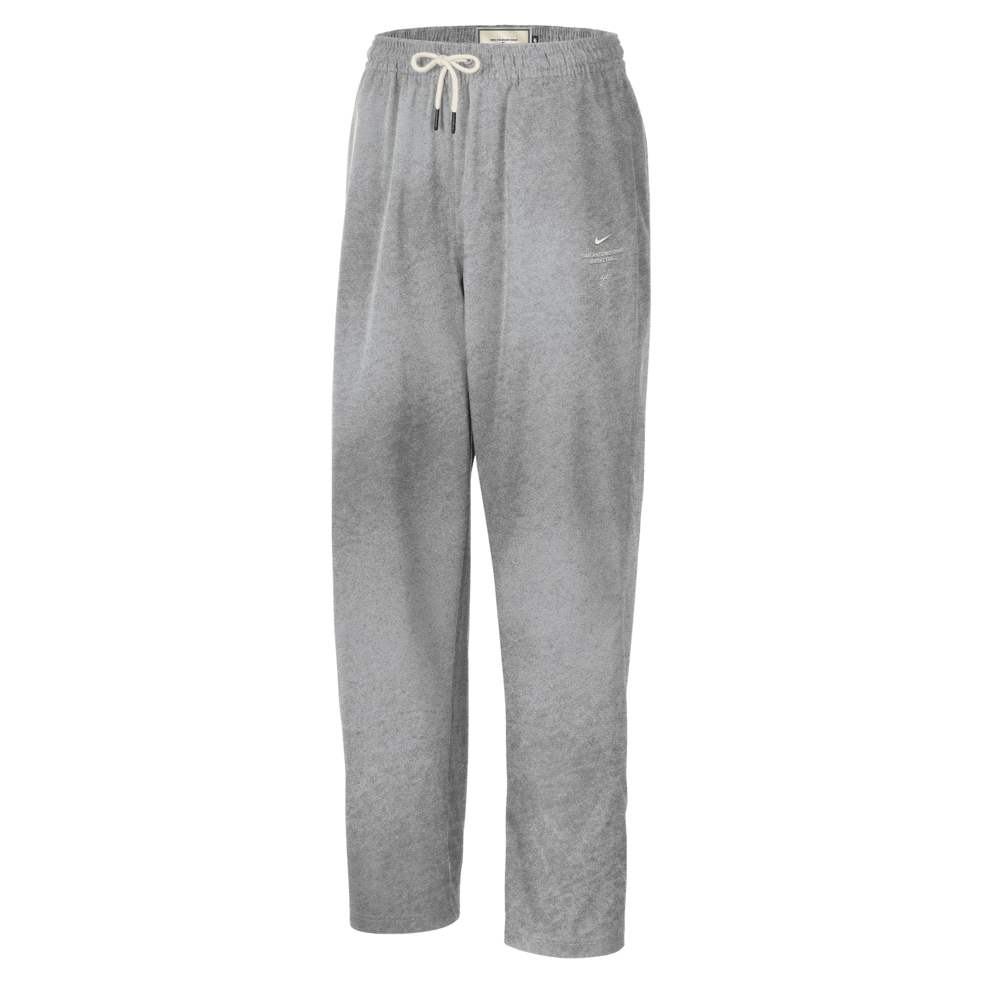 Nike Men's Silver, Black San Antonio Spurs 2026 Game Theather Loud On Court Anthem Pants - Silver, Black