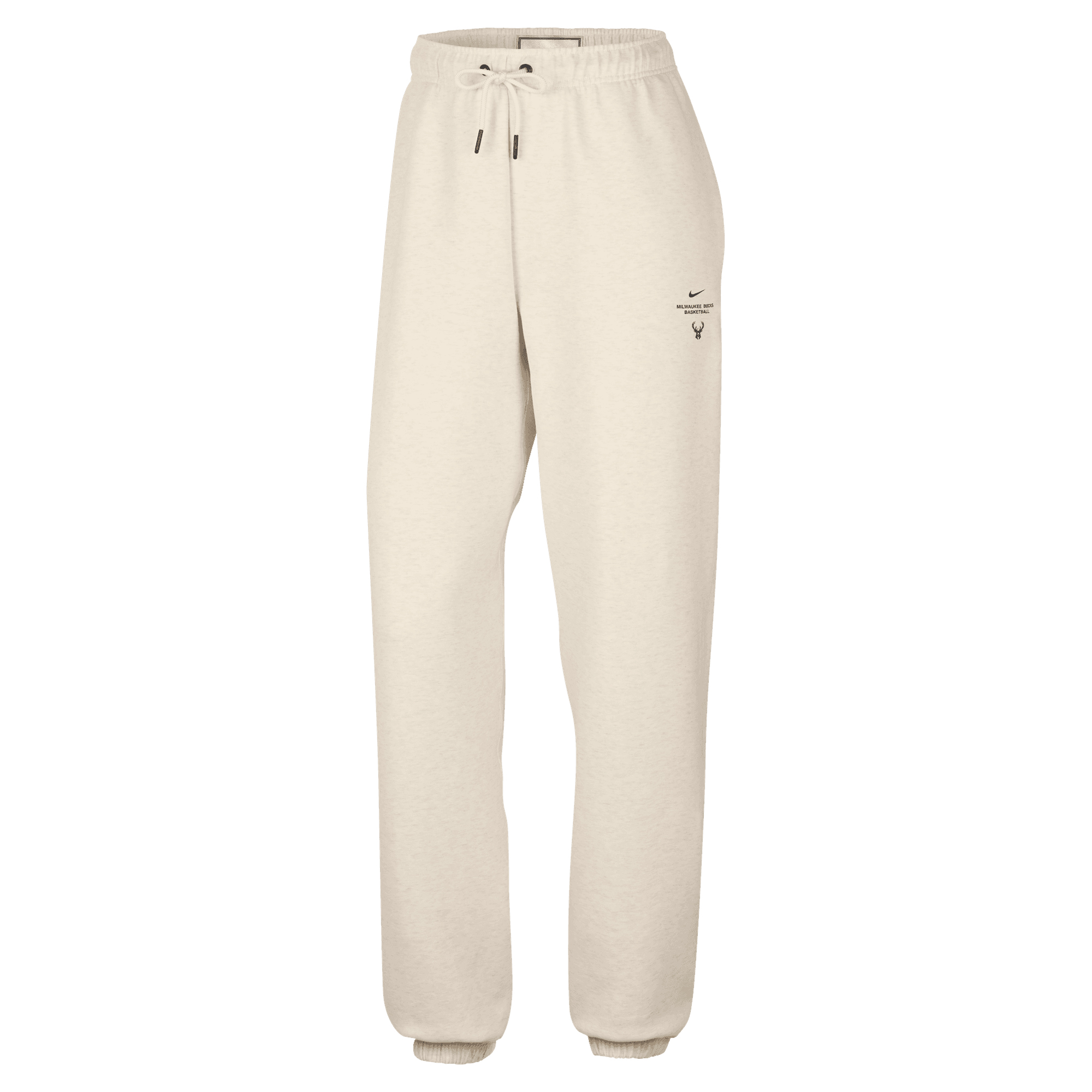 Men's Nike Oatmeal Milwaukee Bucks 2026/27 Standard Issue Stretch Cuffed Pants