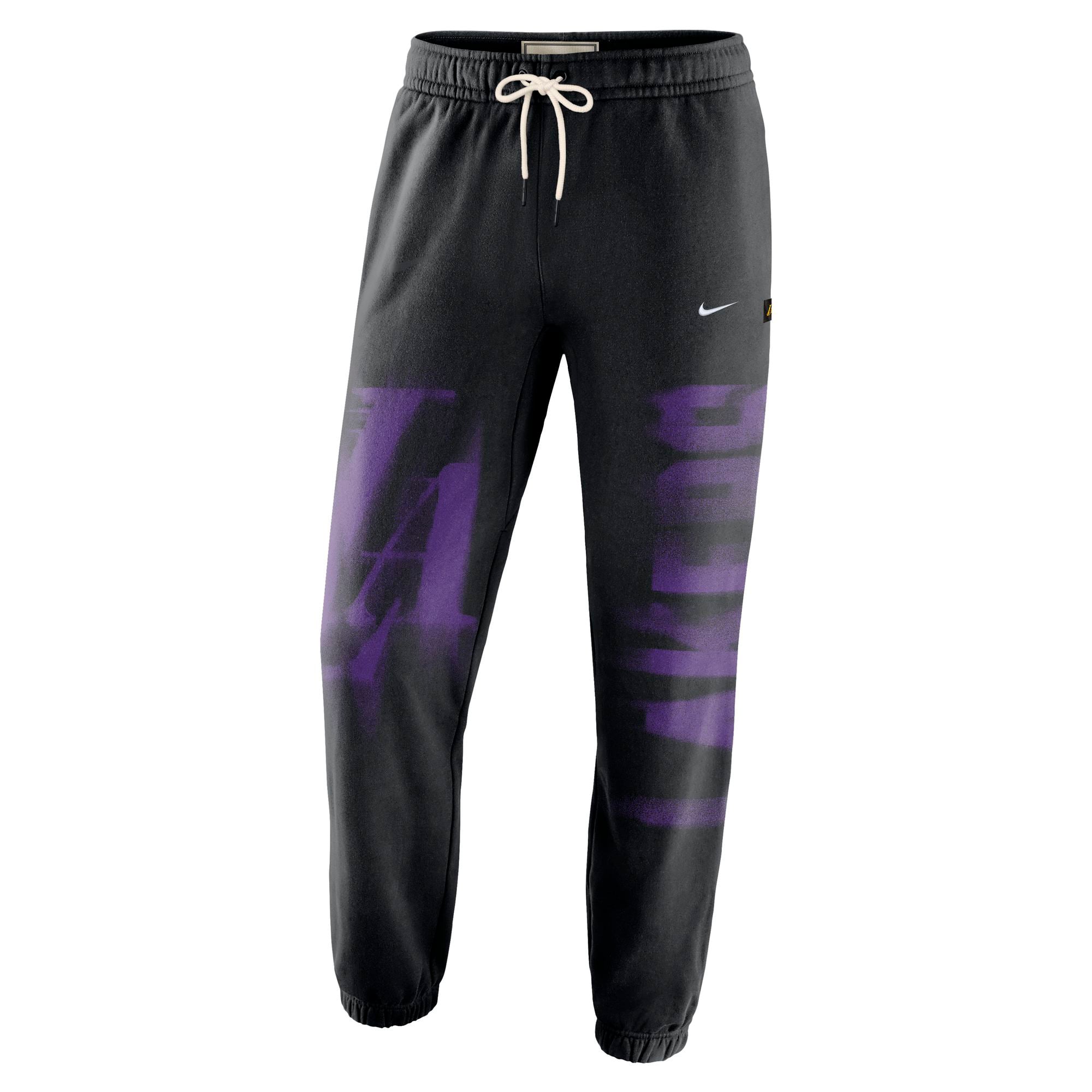 Men's Nike Black Los Angeles Lakers 2026/27 Standard Issue Team Fleece Pants