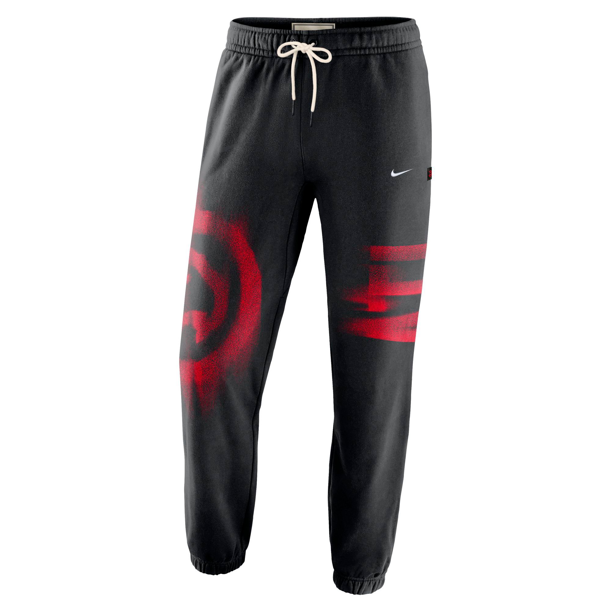 Men's Nike Black Atlanta Hawks 2026/27 Standard Issue Team Fleece Pants