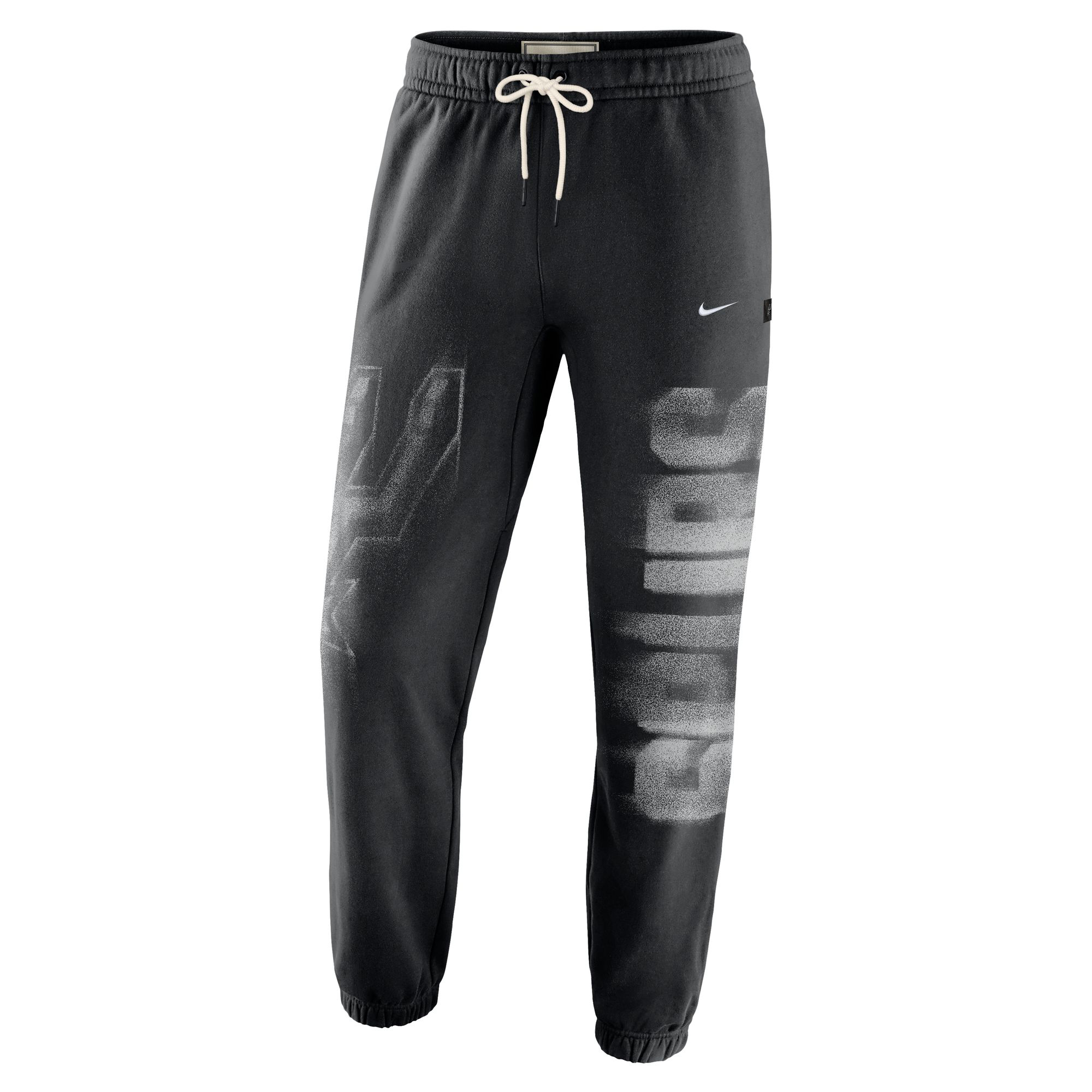 Nike Men's San Antonio Spurs Standard Issue Therma-FIT Fleece Basketball Pants in Black | IQ1544-010