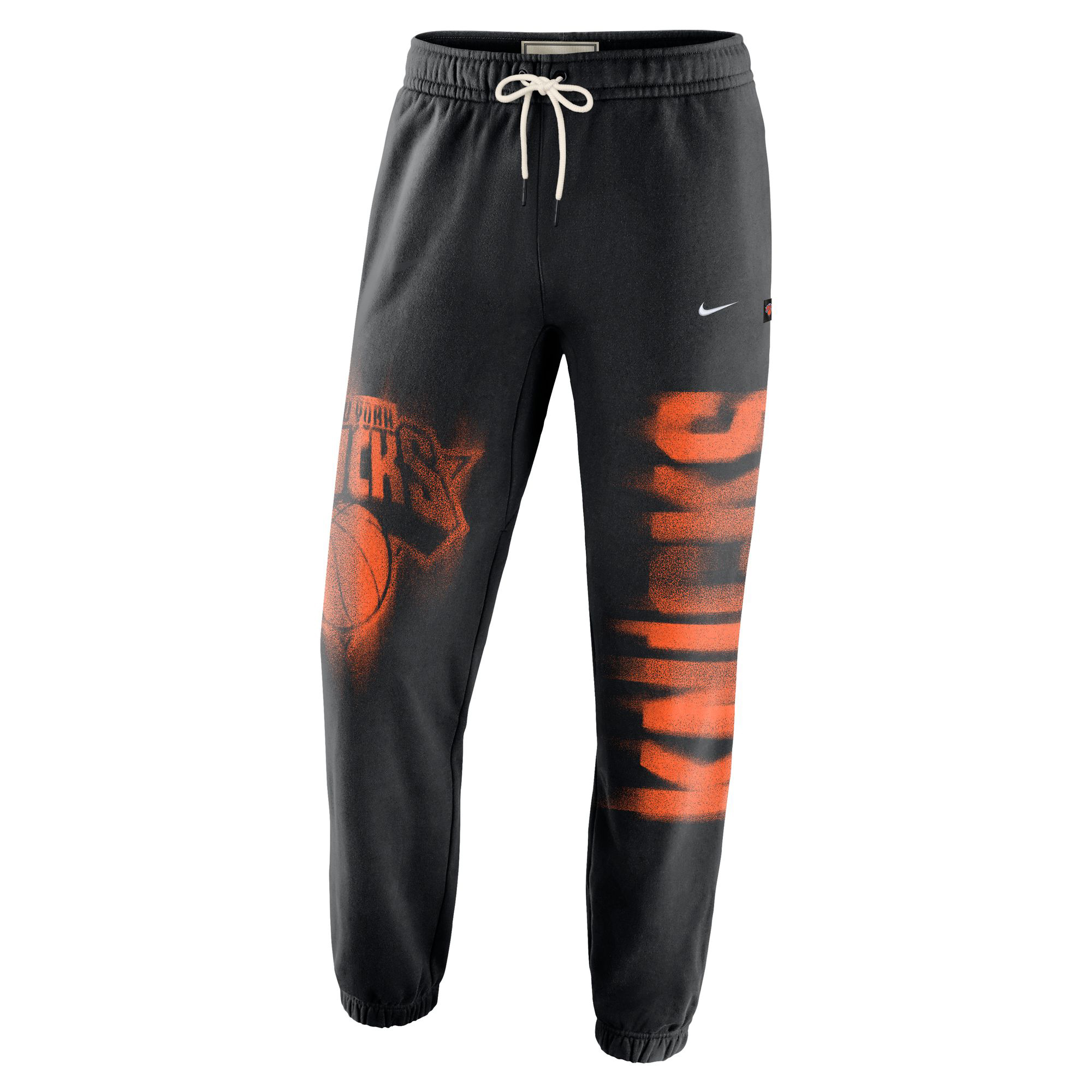 Men's Nike Black New York Knicks 2026/27 Standard Issue Team Fleece Pants