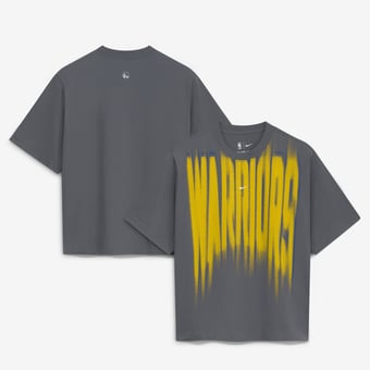 Women's Nike  Gray Golden State Warriors 2026/27 Standard Issue Game Theater Team Anthem T-Shirt