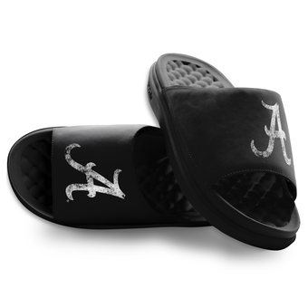 Unisex ISlide Alabama Crimson Tide Pixeled Distressed Motive Slide Sandals