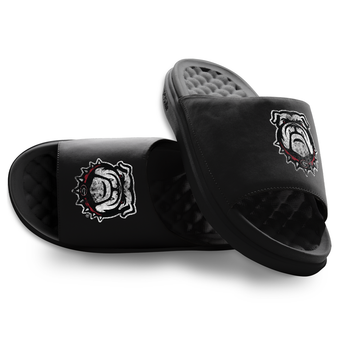 Unisex ISlide Georgia Bulldogs Pixeled Distressed Motive Slide Sandals