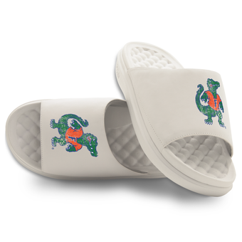 Unisex ISlide Florida Gators Pixeled Distressed Motive Slide Sandals