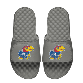 Unisex ISlide Kansas Jayhawks Pixeled Motive Slide Sandals