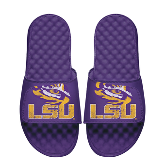 Unisex ISlide LSU Tigers Pixeled Motive Slide Sandals