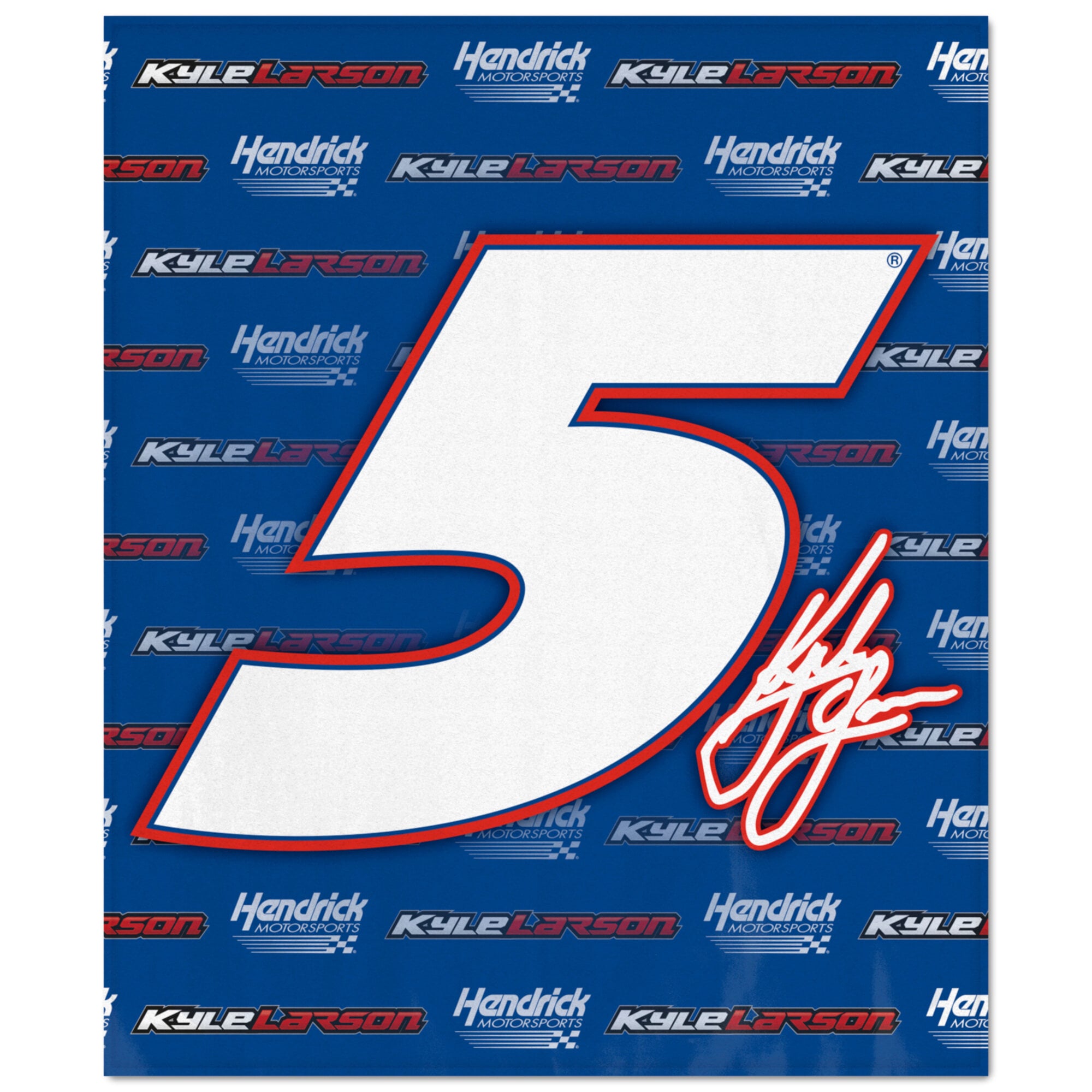 WinCraft Kyle Larson 50″ x 60″ Ultra Soft Blanket WinCraft Kyle Larson 50″ x 60″ Ultra Soft Blanket