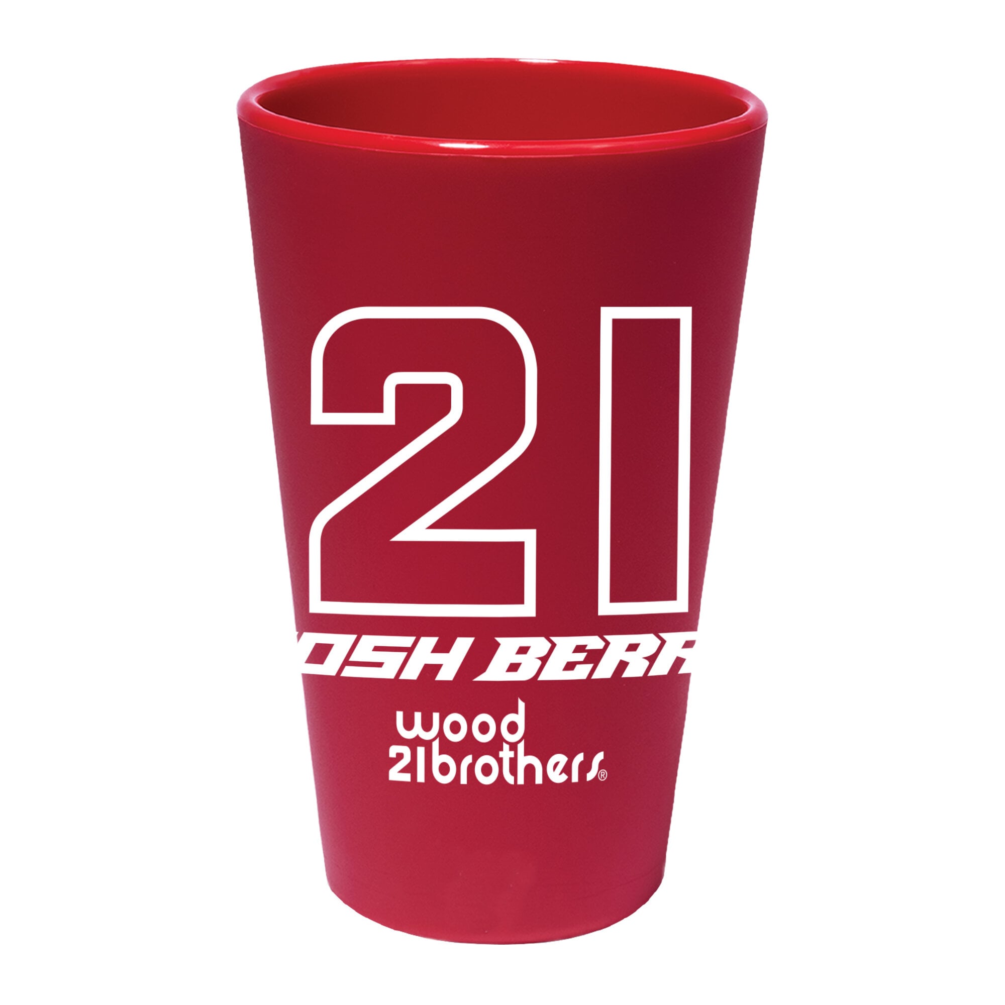 WinCraft Josh Berry 16oz. Silicone Pint Glass