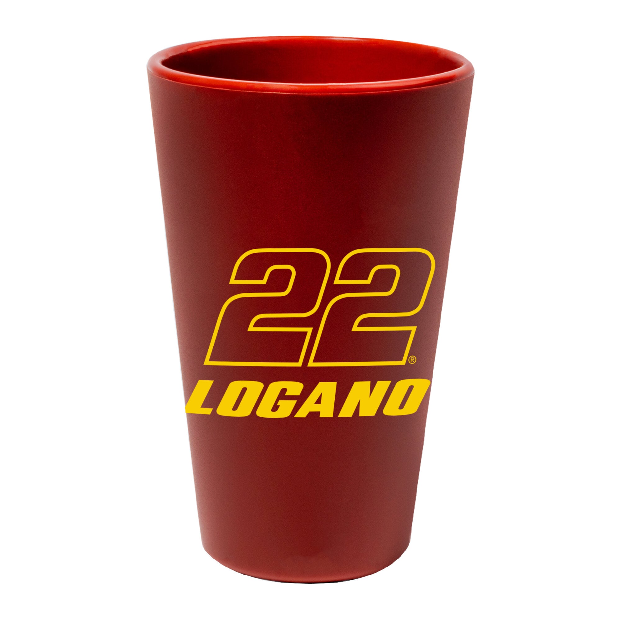 WinCraft Joey Logano 16oz. Silicone Pint Glass WinCraft Joey Logano 16oz. Silicone Pint Glass