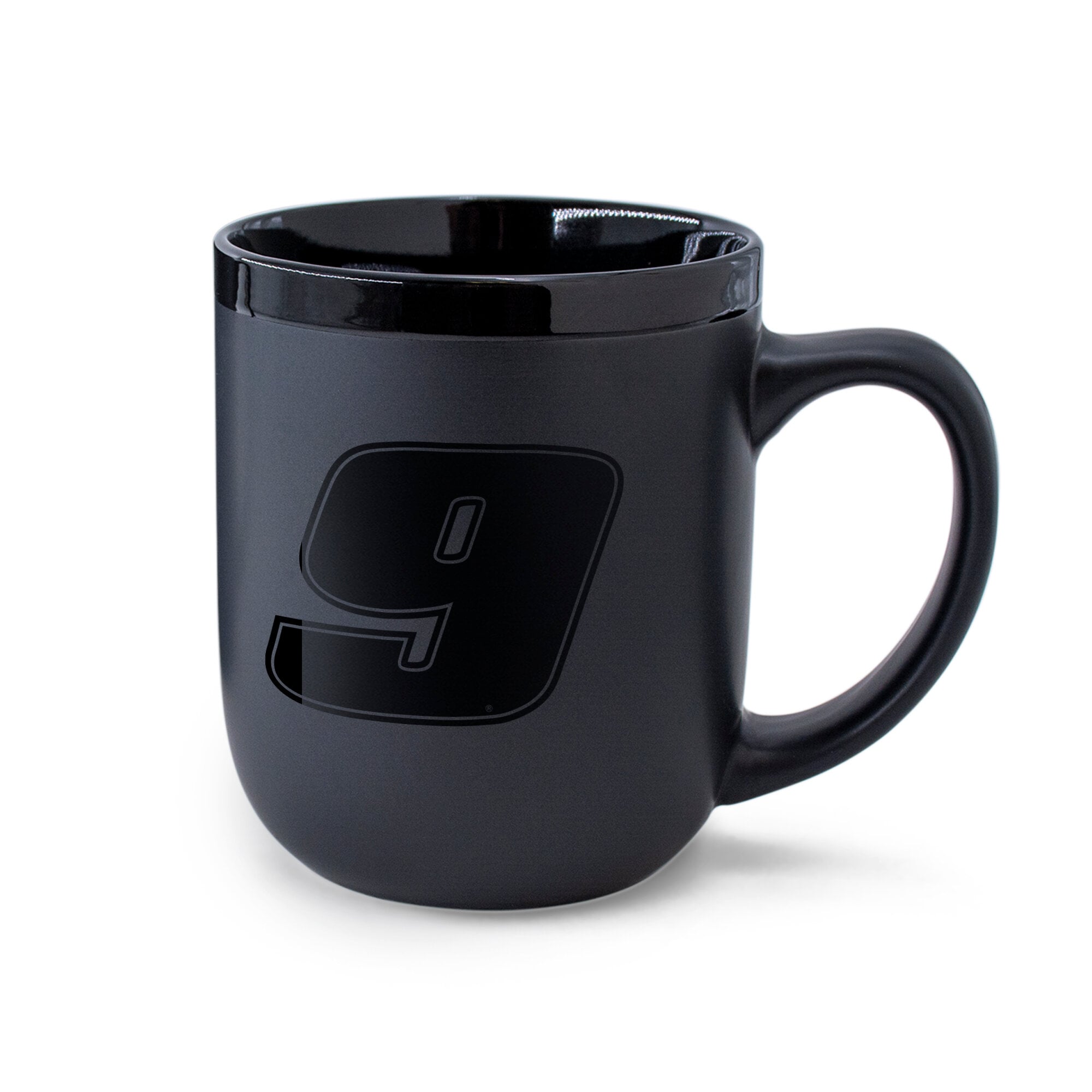 WinCraft Chase Elliott 17oz. Black Ceramic Mug