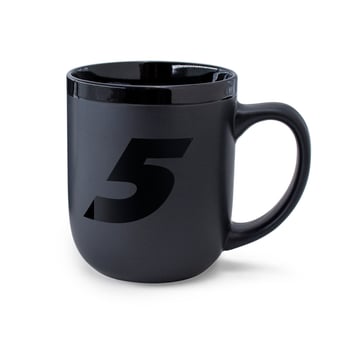 WinCraft Kyle Larson 17oz. Black Ceramic Mug