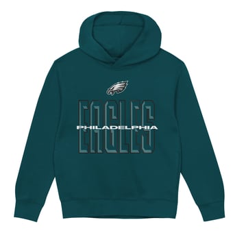 Toddler Outerstuff Midnight Green Philadelphia Eagles Field General Fleece Hoodie