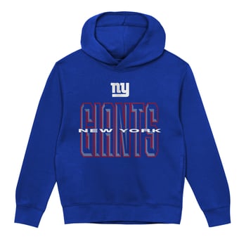 Toddler Outerstuff Royal New York Giants Field General Fleece Hoodie