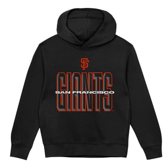 Toddler Outerstuff Black San Francisco Giants Field General Fleece Hoodie