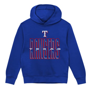 Toddler Outerstuff Royal Texas Rangers Field General Fleece Hoodie