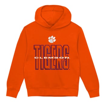 Toddler Outerstuff Orange Clemson Tigers Field General Fleece Hoodie