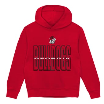 Toddler Outerstuff Red Georgia Bulldogs Field General Fleece Hoodie