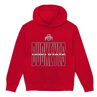 Toddler Outerstuff Scarlet Ohio State Buckeyes Field General Fleece Hoodie